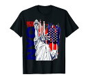 NYC Tシャツ ニューヨーク市自由の女神 アメリカ国旗 Tシャツ