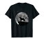 ホワイト・スイス・シェパード・ドッグ 月 Tシャツ 3,194円