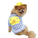 LIANFOR ペット服 犬服 猫服 チェック柄 ワンピース ドレス 春夏衣装 両足 犬用 ペット用 小中型犬 散歩着 室内 記念撮影 おしゃれ お出かけ 幼稚...