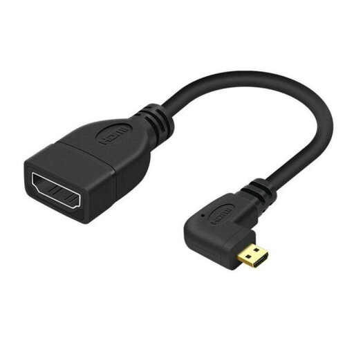 CHENYANG左斜め90dマイクロHDMI – HDMIメスアダプタケーブルMicro HDMI CHENYANG左斜め90dマイクロHDMI – HDMIメスアダプタケーブルMicro HDMI