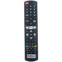 PerFascin 代用リモコンTCL テレビ リモコン RC310VFJR1 音声機能付き RC610JJR1と同等 65X10 65P8S 65C8 55T8S 55P8S 55C8 50P8S 43P8B 32S515 40S515 32S516E(2)