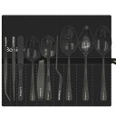 Bonigour|メッキツール料理セット|11 点セット|プロフェッショナルシェフメッキツールプロキット|キッチンメッキツール|モダニズム料理フードアート|ステンレススチール|ブラック