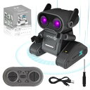 電動ロボット おもちゃ ラジコンロボット 2.4GHz 360°回転 LEDライト 音楽 デモ 多機能ロボット USB充電式 スマートロボット 入園祝い 幼稚園 子供の日 クリスマス 誕生日プレゼント 知育玩具