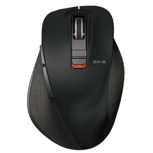 エレコム ワイヤレスマウス Bluetooth EX-G 握りの極み 5ボタン マルチペアリング Mサイズ ブラック M-XGM15BBBK エレコム ワイヤレスマウス Bluetooth EX-G 握りの極み 5ボタン マルチペアリング Mサイズ ブラック M-XGM15BBBK