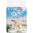 ユニ・チャーム ユニチャーム 【セット販売】マナーウェア 女の子用 小〜中型犬用 Mサイズ ベージュチェック・デニム 34枚x2コ