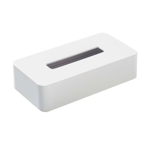 オーエ(Ohe) ABS樹脂 ティッシュケース 長方形 白 約縦24.5×横13×高さ7cm スマートホーム II ペーパーホルダー ティッシュボックス マグネット付き シンプル 日本製 オーエ(Ohe) ABS樹脂 ティッシュケース 長方形 白 約縦24.5×横13×高さ7cm スマートホーム II ペーパーホルダー ティッシュボックス マグネット付き シンプル 日本製