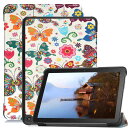 FOR Fire HD 8 カバー 2022年発売 第12世代 Fire HD 8 Plus 2020年発売 第10世代 専用ケース タブレットカバー スタンド機能 三つ折り 折り畳み 衝撃吸収 耐衝撃 オートスリープ機能 FOR Fire HD 8 /