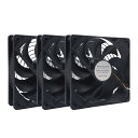 PANO-MOUNTS 120mm 12V DC 大風量コンピュータ PC ケースファン 120x120x25mm 3 ピン デュアルボールベアリングブラシレス排気冷却ファン マイニングリグフレームラックエアマイナー PSU 用 メタルガー(2)