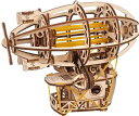 Ugears スチームパンクエアーシップ 70226 木製パズル おもちゃ 工作 接着剤工具不要(3)