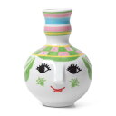 Bjorn Wiinblad ビヨン・ヴィンブラッド Fie フィエ 磁器 グリーン H9cm single flower vase 一輪挿し 北欧雑貨 56533(3)