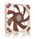 Noctua NF-A12x15 PWM, プレミアム 静音 ファン, 4 -Pin接続 (120x15mm, ブラウン)(2)