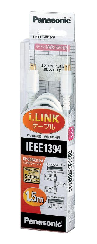 ѥʥ˥å ǥ륱֥(1.5m)ilink4ԥۥ磻 RP-CDE4G15-W