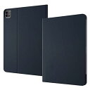 iPad Pro 2020年モデル 11inch 第2世代 レザーケース スタンド機能付/ダークネイビー