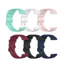 TenCloud 6本パック ストラップ ID205L/for Umidigi Uwatch 3 スマートウォッチ用 交換用シリコンスポーツバンド レディース ...