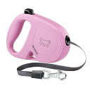 ファープラスト 伸縮 リード フリッピーワン S Flippy One S テープタイプ ピンク 4m 犬 さんぽグッズ 散歩用品 お出かけ お散歩グッズ 147×100×30mm