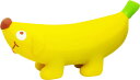 PLATZ PET SUPPLISES&FUN(プラッツ)犬用おもちゃ バナナドッグ イエロー(4)