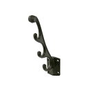 ダルトン(Dulton) アイアンパーツ ウェーブフック アンティークブラック 高さ190×幅40×奥行175mm WAVE HOOK A.BLK S355-107ABK(3)