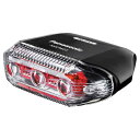 パナソニック(Panasonic) LEDスポーツかしこいテールライト 自転車 ブラック W74×D60×H32mm NSKR603(4)