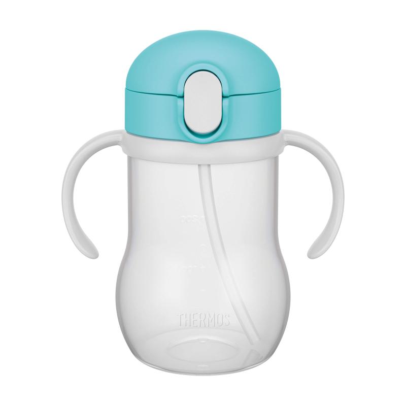 サーモス(THERMOS) ベビーストローマグ NPF-350 ミントブルー (MBL) もれないベビーマグ 350ml