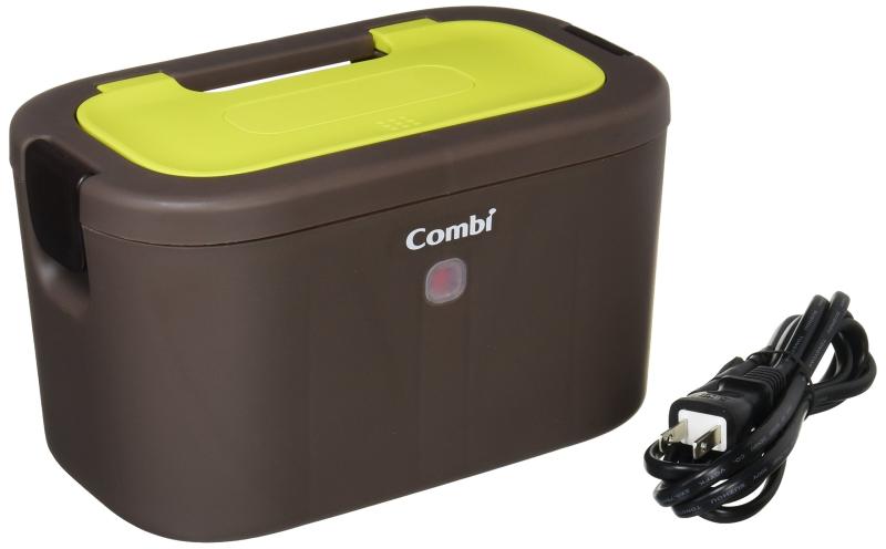 コンビ Combi おしり拭きあたため器 クイックウォーマー LED+ネオングリーン 上から温めるトップウォーマーシステム