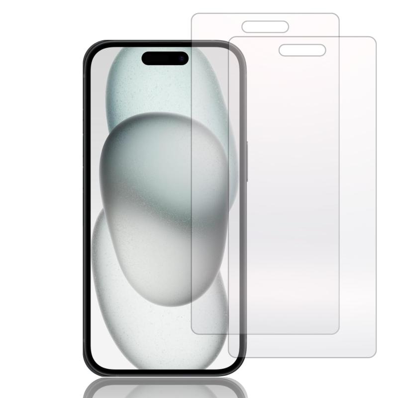 iPhone15ѥ饹ե  饹 վݸե 2祻å ե15ѡ WANLOK ĶñŽ...