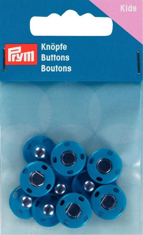ץ(Prym) 顼ʥåץܥ ˥դ ݷ ľ14mm 5 ߥǥ֥롼 341907