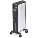 De'Longhi (デロンギ) マルチダイナミックヒーター MDHU09-BK 電気ヒーター ゼロ風暖房 節電 直感操作クリックノブ リモコン付き 表面温度約...