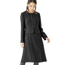 東京ソワール 喪服 ブラックフォーマル 洗える 前開き アンサンブル レディース 3603303 (11号)