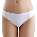 WHITE FANG(ホワイトファング) Tバック 無縫製 下着 シームレス インナー ウェア パンツ ショーツ レディース TT19 (04ホワイト)