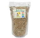 BIRDMOREオリジナル(手洗いボレー粉入)鳥 インコ 皮付き 餌 中型インコ&オカメインコ用 1kg