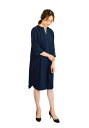 Fraise ワンピース レディース フォーマル きれいめ パール Navy キーネック 卒園 卒業 マタニティ 授乳対応 伊勢丹 高島屋 POPUP商品 マタ...