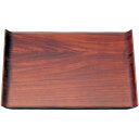 J-kitchens 尺2ウイングトレーチーク木目普賢塗弱SL(約 36.3 x 25.8 x 2.2cm) 日本製