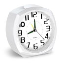 AMIR Analog Alarm Clock Battery Operated 目覚まし時計 置き時計 アナログ 大音量 ベル音