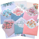 moin moin レターセット 便箋 手紙 手紙 花柄 フラワー 花 鮮やか おしゃれ 上品 2種セット( 便箋4枚 + 封筒 2枚 × 2つ セット ) 2211ltrs31