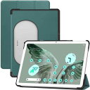 【NINKI】Google Pixel Tablet ケース リバウンド磁気 三つ折りスタンド スタンド機能付き PC+PUレザー+ミクロ繊維 ハードカバー タブレットケース 耐衝撃 軽量 汚れ防止 擦り傷防止 全面保護 pixel ta
