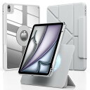 NIMASO ケース iPad Air 5/4(2022/2020) 用 ケース iPad Pro 11インチ 第4/3/2/1世代 対応 ケース(2022/2021/2020/2018) 3つ折り Y折り スタンド 360度回転保護 分離式デザイン マ