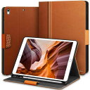 KingBlanc iPad Air 3 ケース 2019・iPad Pro 10.5 インチ 2017モデル ケース 手帳型 ペンシル収納 オートスリープ/スタンド機能 傷つけ防止 高級PUレザー製 全面保護 ペンホルダー付き カバー(2)