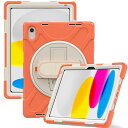 ZenRich iPad 10世代 ケース 2022 iPad 10.9 ケース iPad 第10世代 ケース 2022 アイパッドスタンド肩掛け付き 10.9インチ用保護カバー ショルダーケース 耐衝撃 zenrichのストアを表示