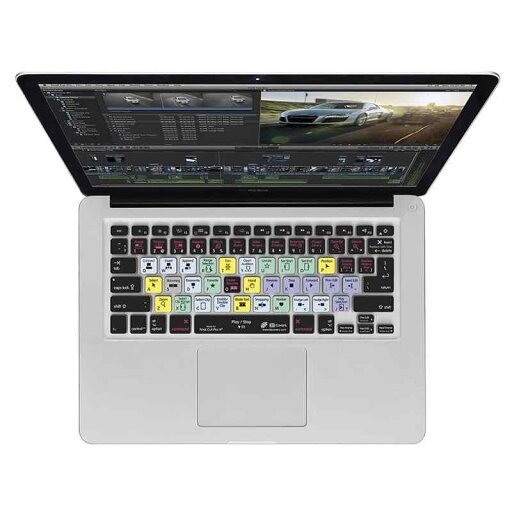 KB Covers Final Cut Pro X QWERTY キーボードカバー KB Covers Final Cut Pro X QWERTY キーボードカバー