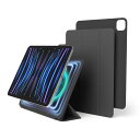 【elago】 iPad Pro 11 2022 2021 2020 対応 スタンド ケース カバー 強力 マグネット 式 角度調整 可能 iPadスタンド Apple Pencil 2 充電 可能 ホルダー 付 / 2段階 角度 変更 背面 保護 マグ