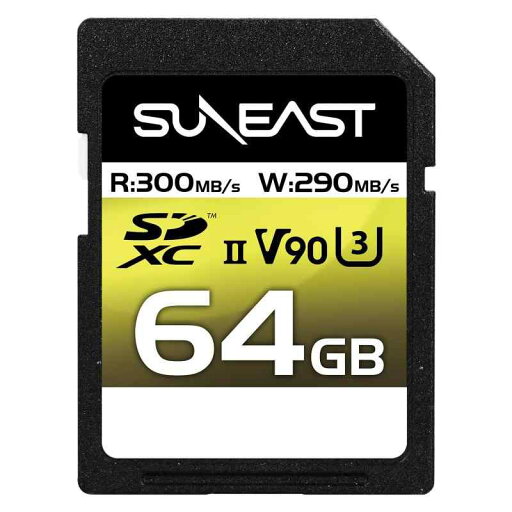 SUNEAST SDXCカード 最大300MB/s UHS-II U3 V90 pSLC 4K 8K ULTIMATE PRO プロフェッショナル メモリーカード SUNEAST SDXCカード 最大300MB/s UHS-II U3 V90 pSLC 4K 8K ULTIMATE PRO プロフェッショナル メモリーカード