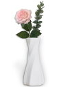 upFRAME 花瓶 陶器 白 フラワーベース おしゃれ 北欧 長い 大きい 小さい セラミック つや消し 陶器花瓶