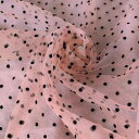 moonfarm 水玉 チュール 生地 1~3m×幅155cm 選べる8色 ドット フロッキー レース 布 衣装(3)