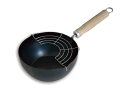 京都活具(Kyoto Katsugu) 中華鍋 深型炒め鍋 20cm 網付 日本製(3)
