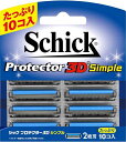 シック Schick プロテクター3D シンプル 替刃 (10コ入)(3)