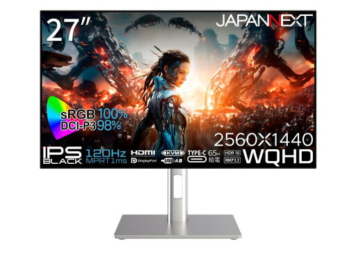 JAPANNEXT 27インチ ゲーミングモニター WQHD 高リフレッシュレート JAPANNEXT 27インチ ゲーミングモニター WQHD 高リフレッシュレート