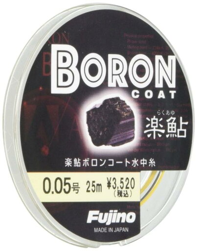 Fujino(フジノ) ライン 楽鮎ボロンコート 25m 0.05号 Fujino(フジノ) ライン 楽鮎ボロンコート 25m 0.05号