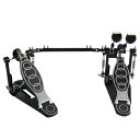 ツインペダル ダブルベースペダル ダイレクトドライブ式 バスドラムキック用 フットペダル付 滑り止めグリル設計 ツインドラムペダル 調節可能 パーカッション用 ドラムキットアクセサリ(2)