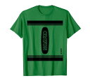 グリーンクレヨンボックス ハロウィンコスチューム カップルグループギフト Tシャツ