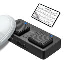 LEKATO ページターナー フットペダル pc Bluetooth Page Turner Pro ワイヤレス 楽譜をめくる 譜めくりペダル 譜面めくり タブレットページターナー ipad/win11対応可能(黒)(2)